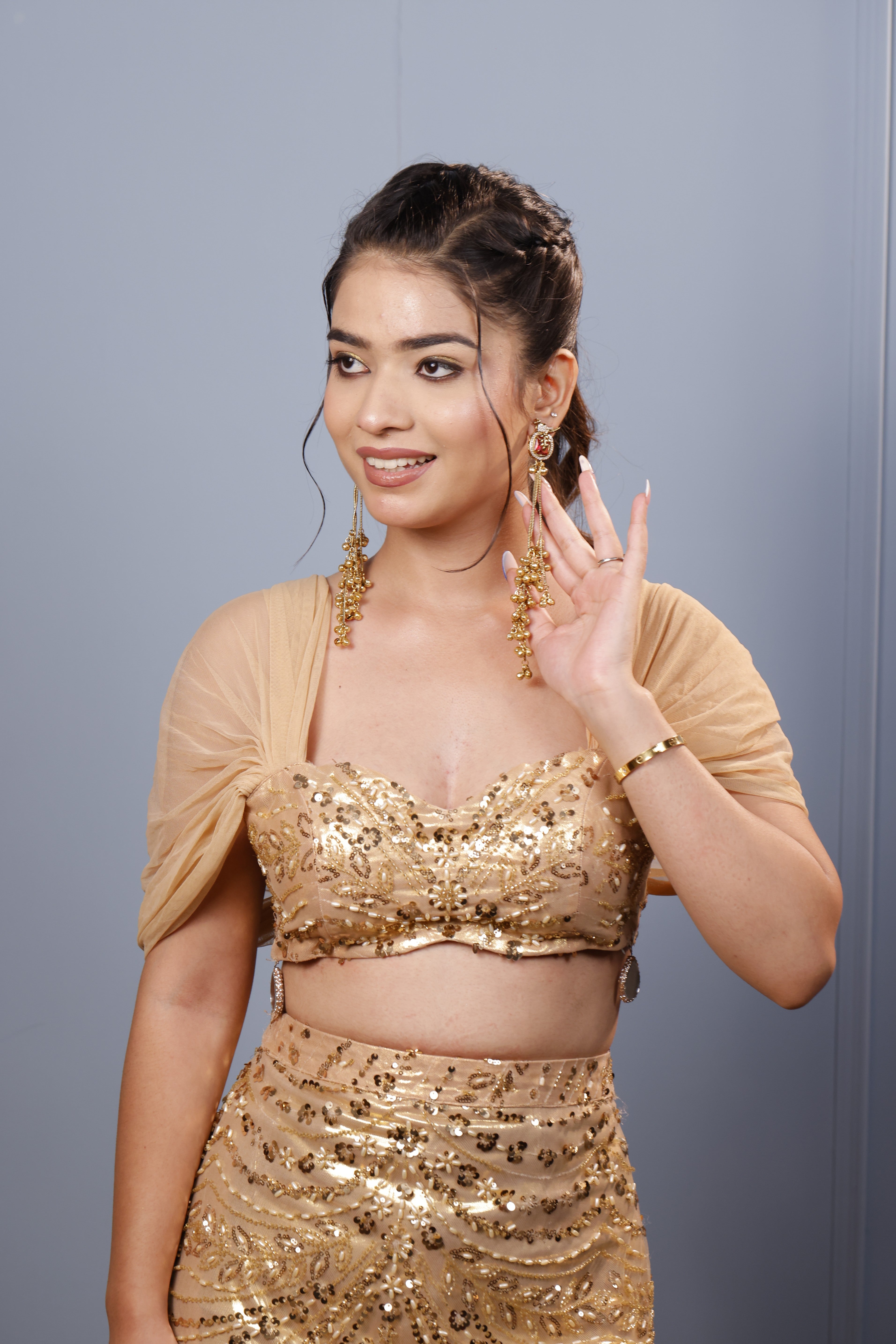 Elegant Long Kashmiri Jhumka