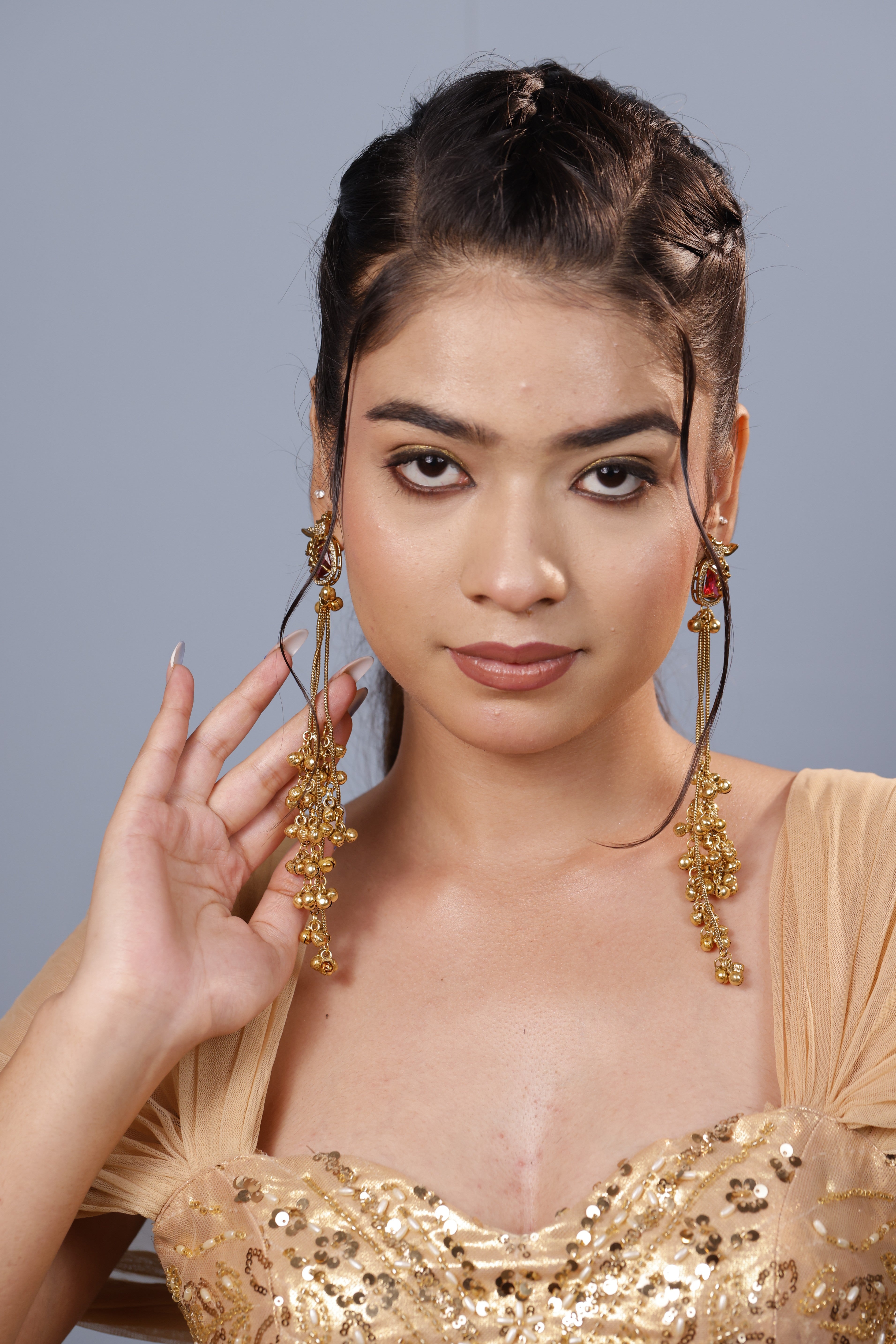 Elegant Long Kashmiri Jhumka