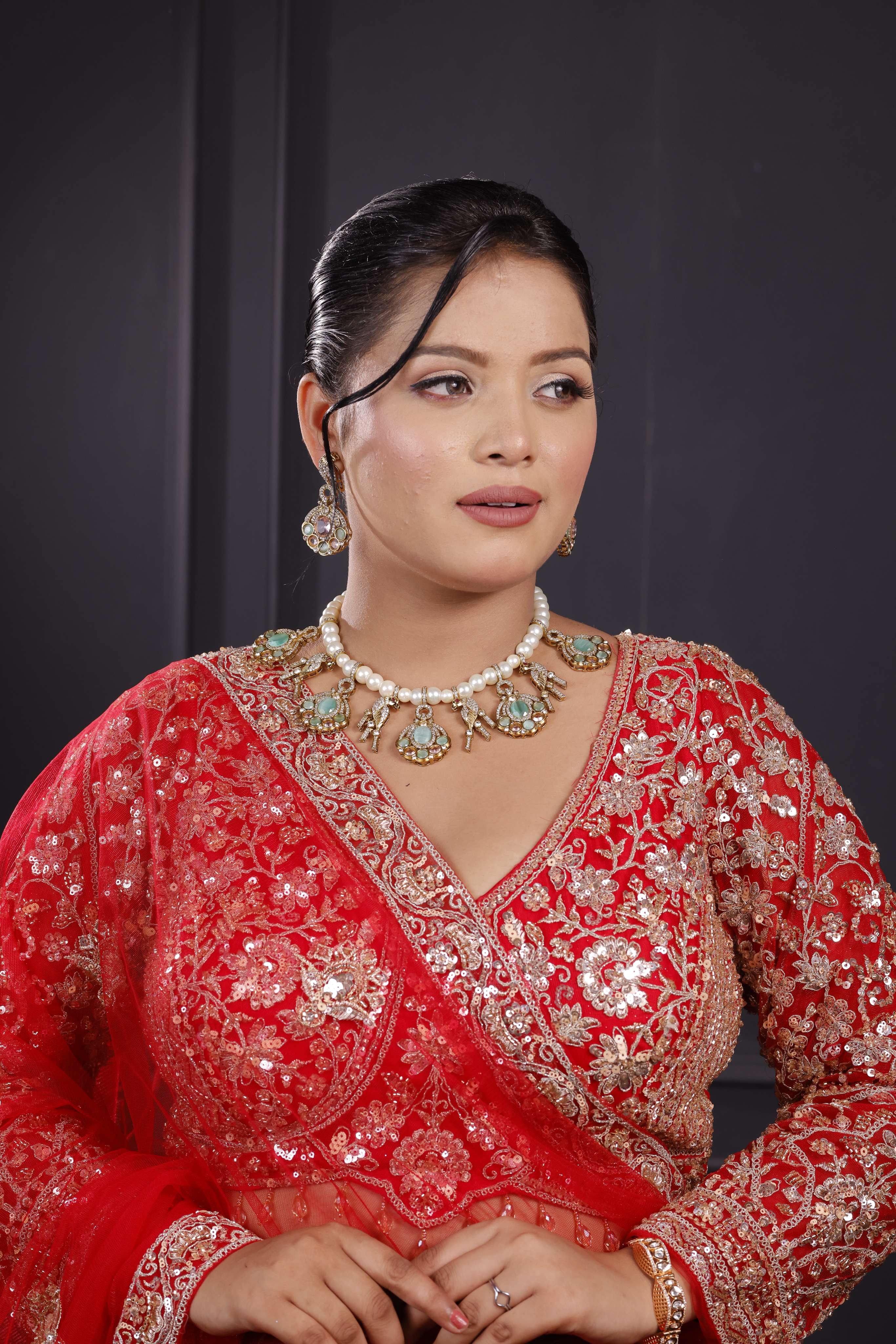 Styled Bird Necklace Set