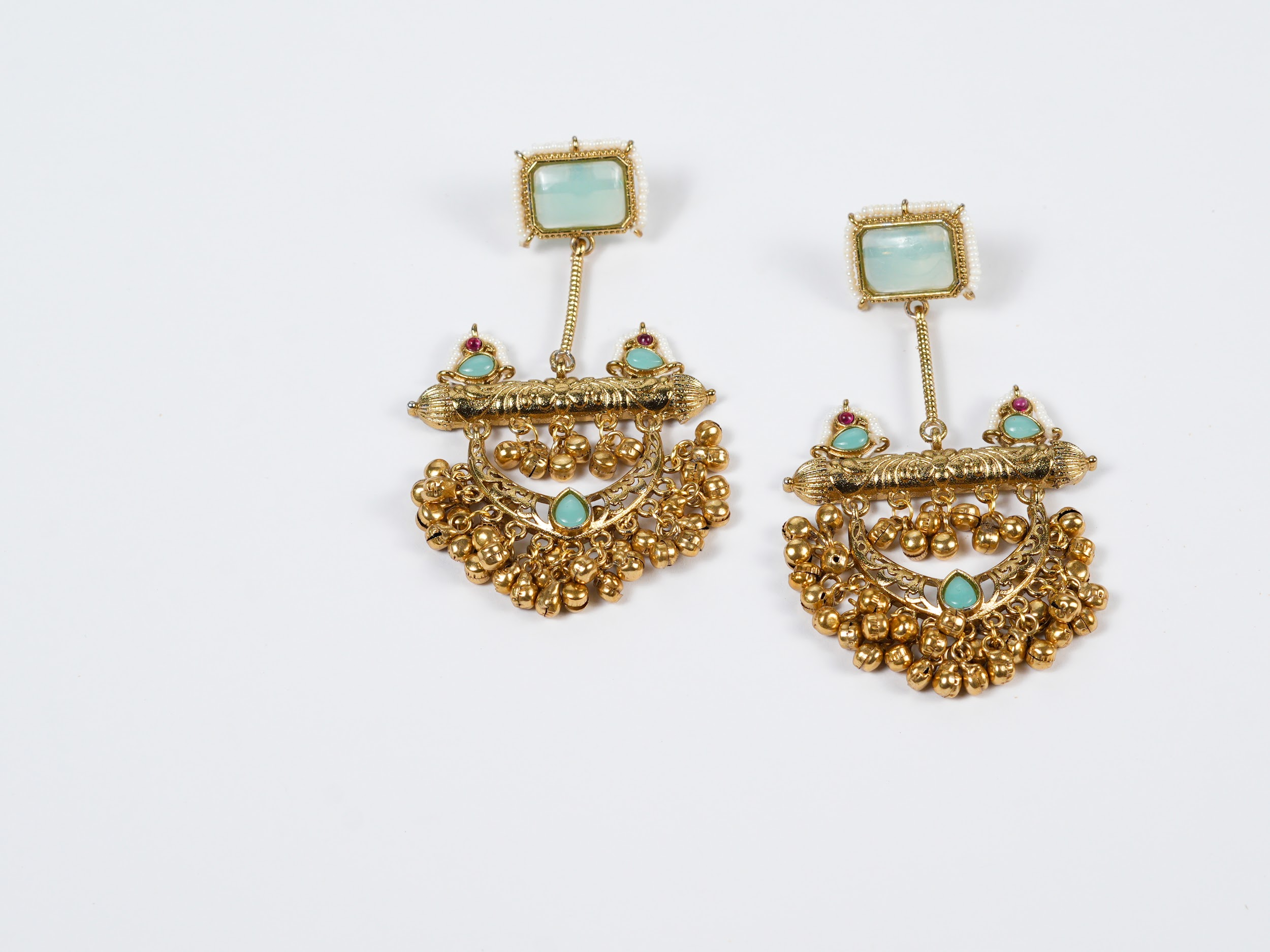 HANGING KSHMIRI JHUMKA / EAR RINGS